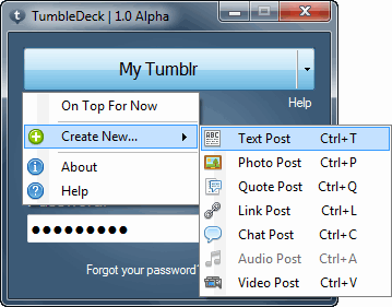Tumblr app download for windows