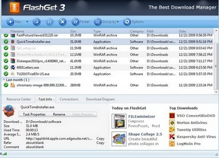 download manager windows server
