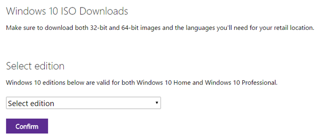 Microsoft software windows 10 iso