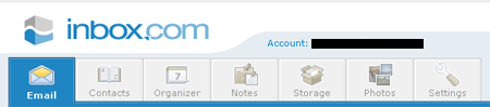 Inbox header