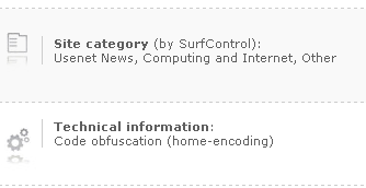 Finjan Error Information
