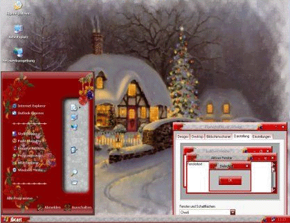 Vista Wallpaper Backgrounds on Window Xp Themes  Top 7 Christmas Themes