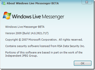 Windows Live Messenger 9