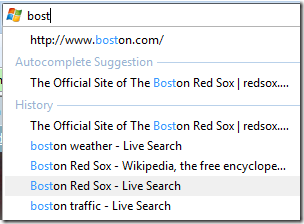 Smart Address Bar