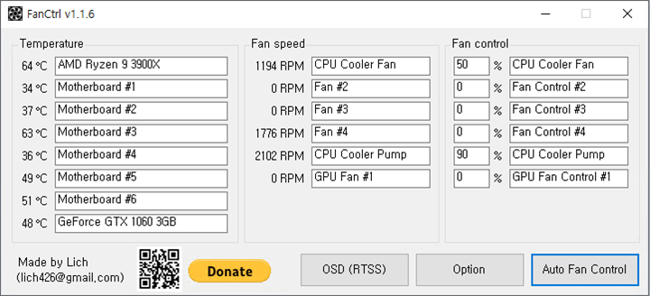 Control Fan Speed of PC
