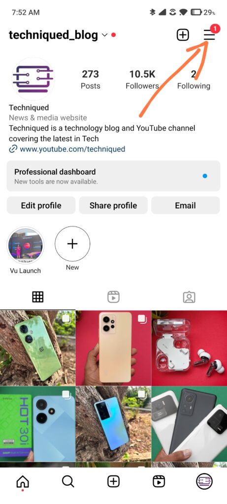 Hide the Following List on Instagram