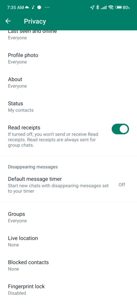 Lock Your WhatsApp Chats with Fingerprint