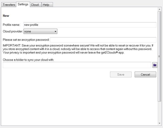 Transfer Files to Cloud Services
