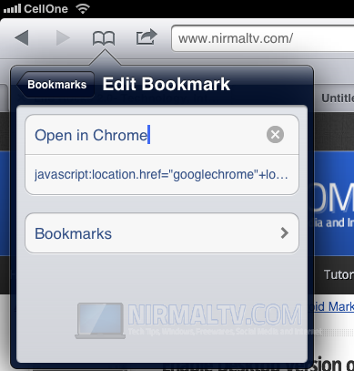 Add bookmark