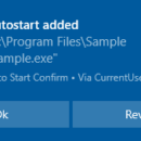 Monitor Programs Auto-Starting