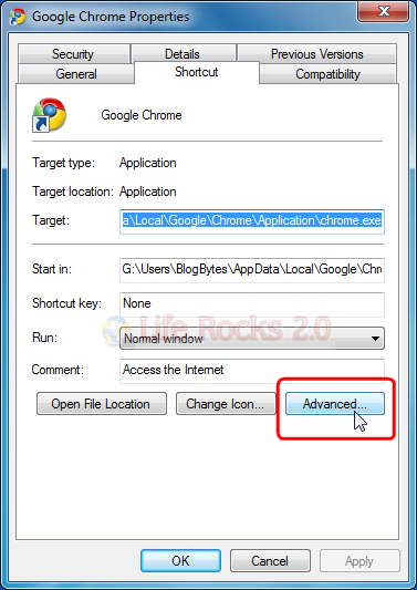 Advanced button