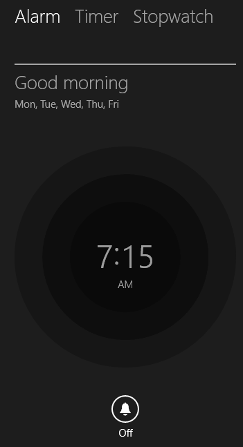 Alarms
