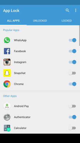 App lock