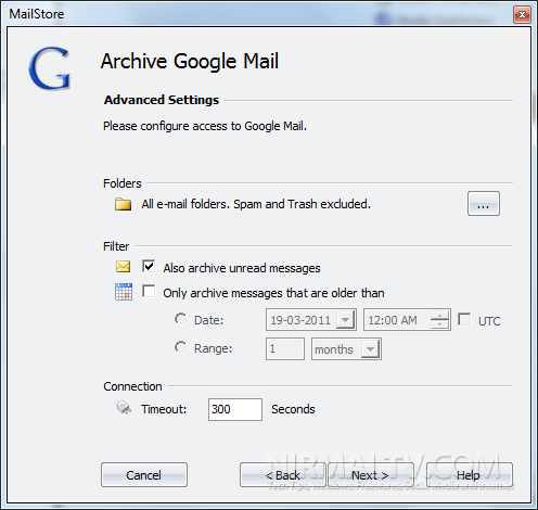Archive mail