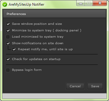 Aremysitesup Settings