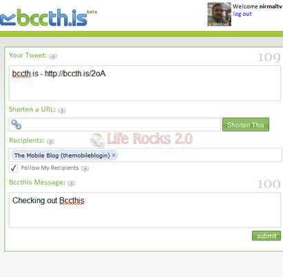 BccTwitter Firefox plugin