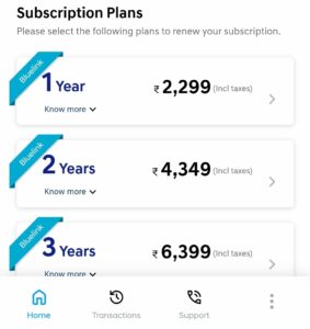 Hyundai Bluelink Subscription Cost in India