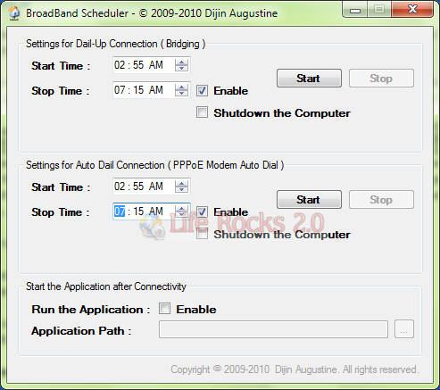 BroadBand Scheduler