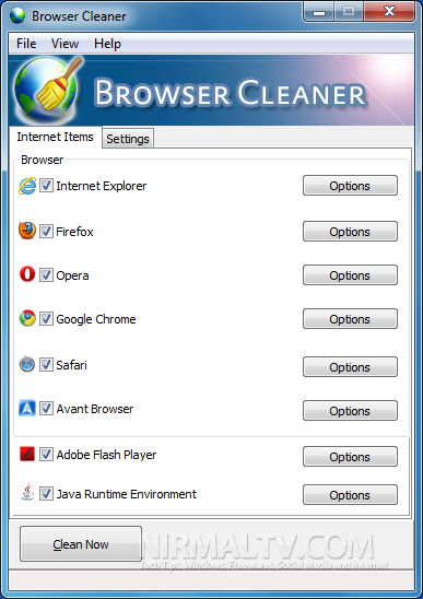 Browser Cleaner