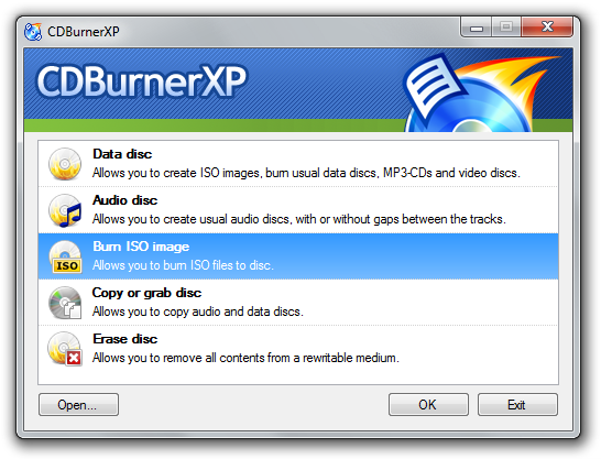 CDBurnerXP