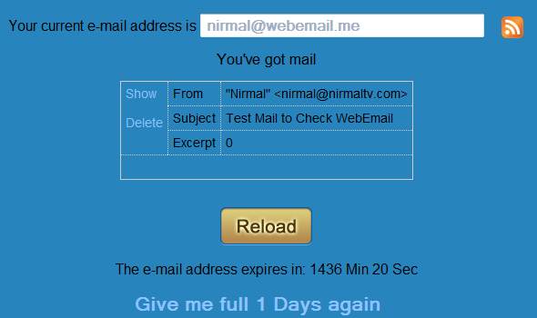 Check Email