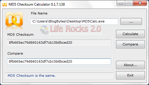 Checksum Calculator