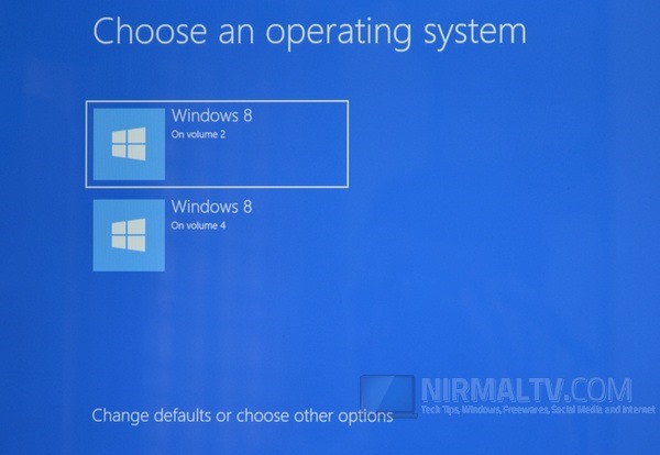 Choose the OS