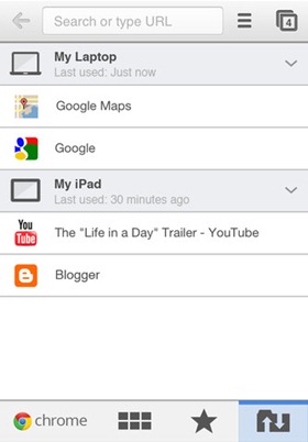 Chrome for iPhone_1