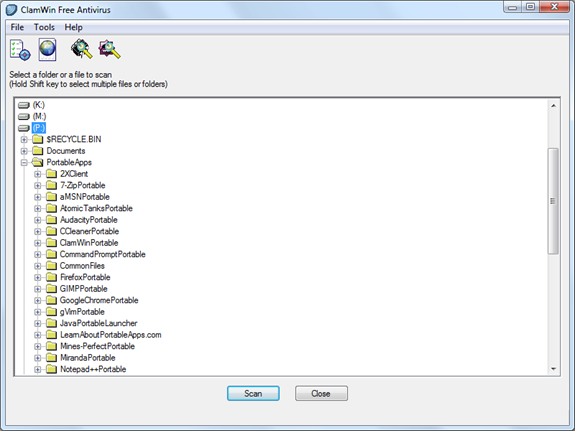ClamWinPortable