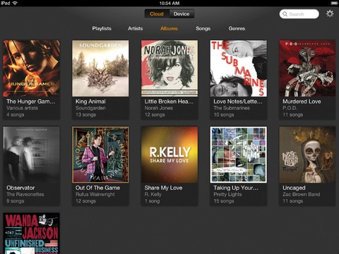 Cloud player ipad_1