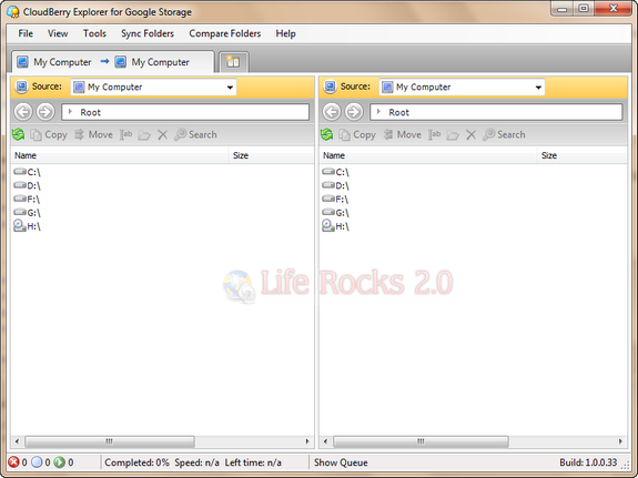 CloudBerry Explorer for Google Storage
