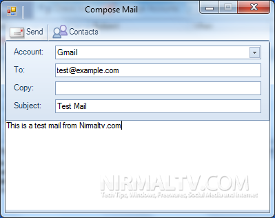 Compose new mail