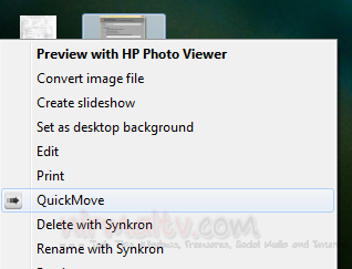 Context menu