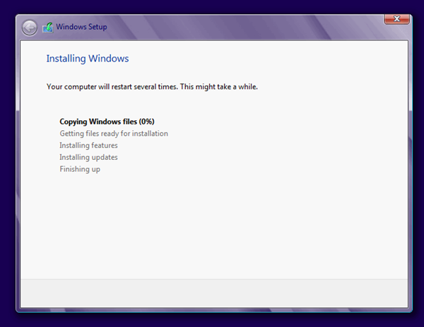 Copying files