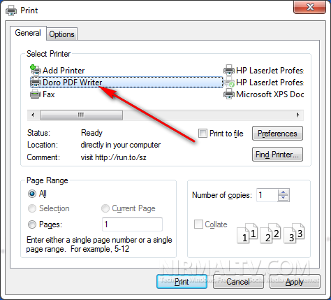 Create PDF