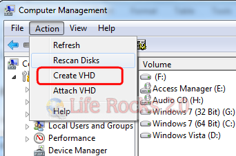 Create VHD