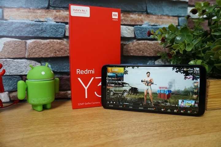 Redmi Y3 PUBG Gaming