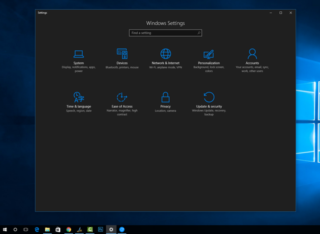 Dark mode windows 10