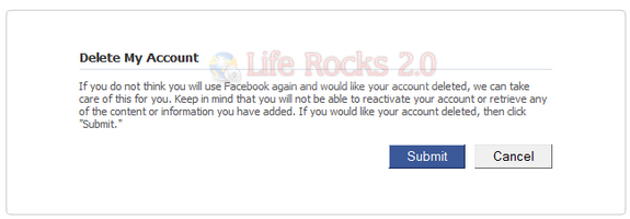 Delete Facebook Acoount