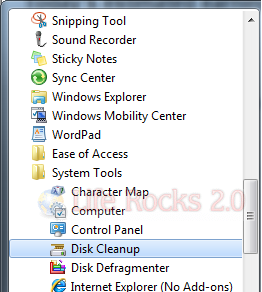 Disk Clean up