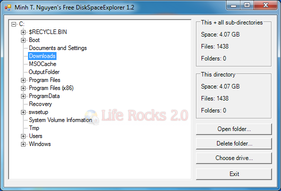 Disk Space Explorer