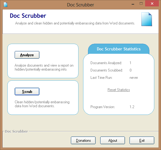 Doc Scrubber