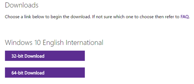 Download Windows 10 ISO