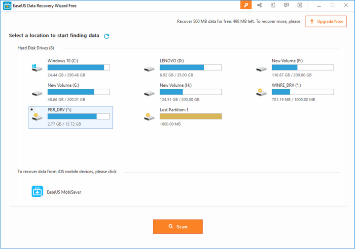 Recover Deleted Files