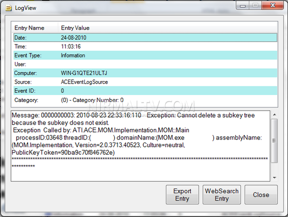 Event Viewer