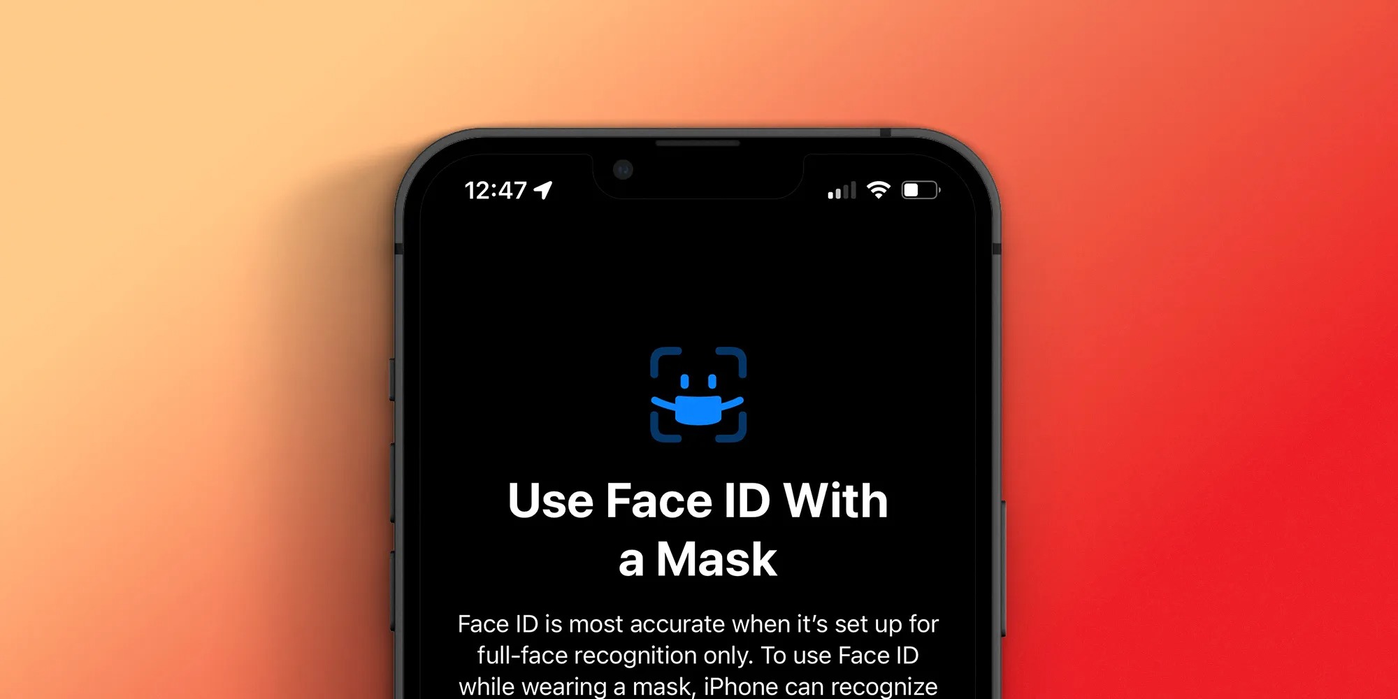 How to Unlock iPhone with Mask [Face ID with Masks]