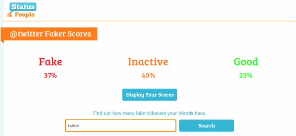Fake following