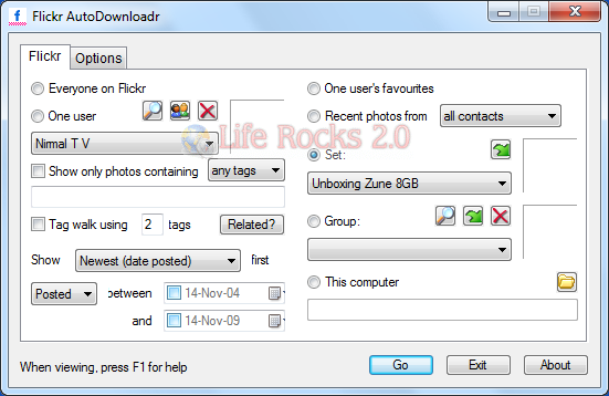 Flickr Autodownloader