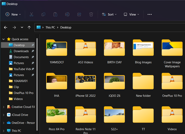 How to Enable or Disable Thumbnails for Folders in Windows 11