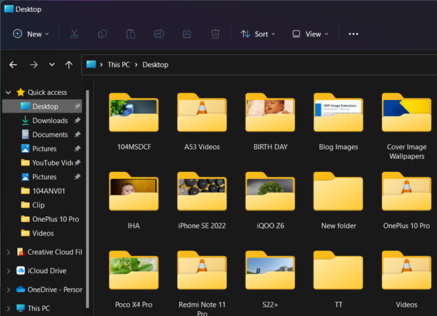 Disable Thumbnails for Folders in Windows 11